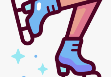 Nauka jazdy na łyżwach