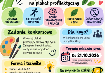 Moje życie, moje zdrowie - konkurs