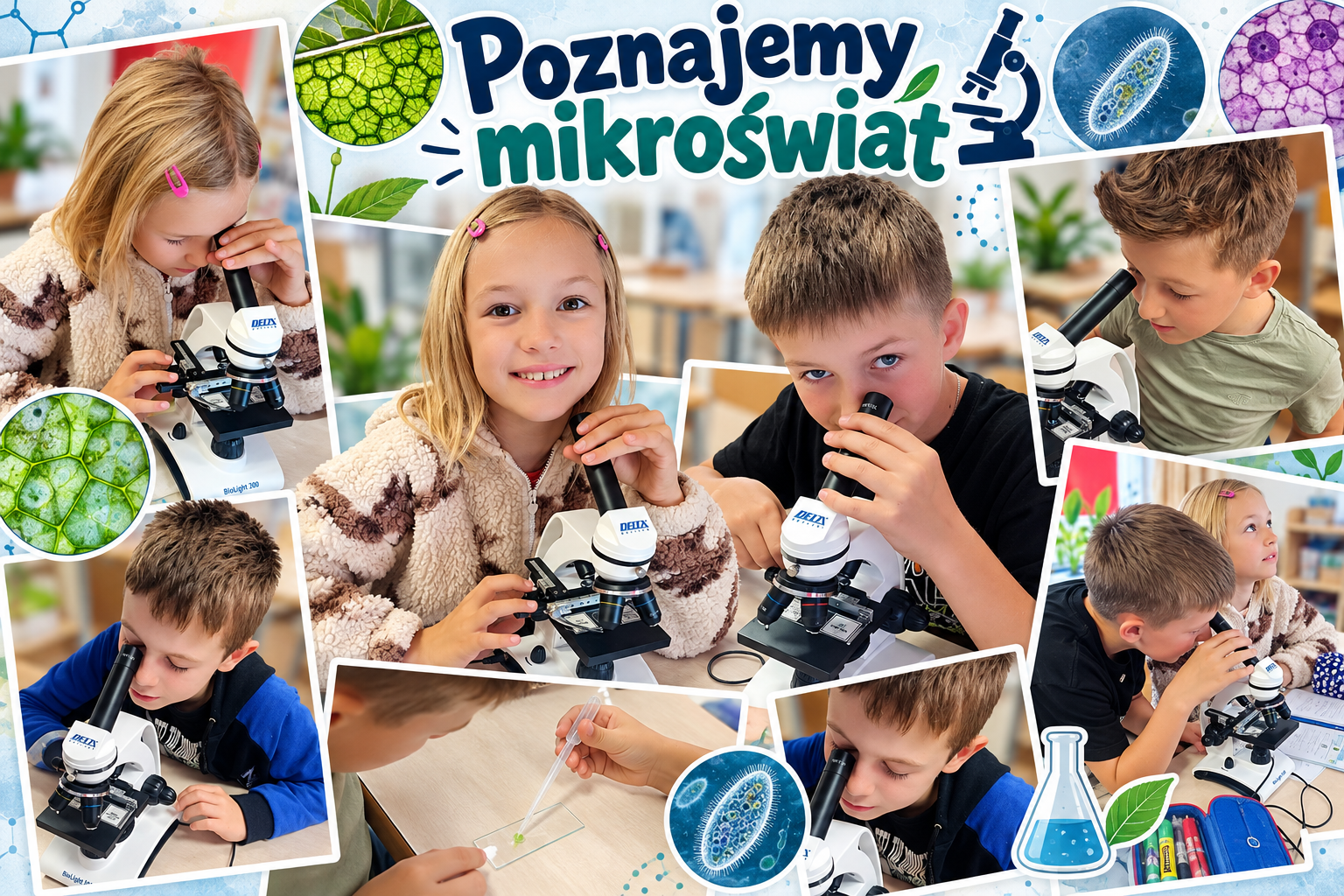 🔬🌿 POZNAJEMY MIKROŚWIAT! 🔬🌱