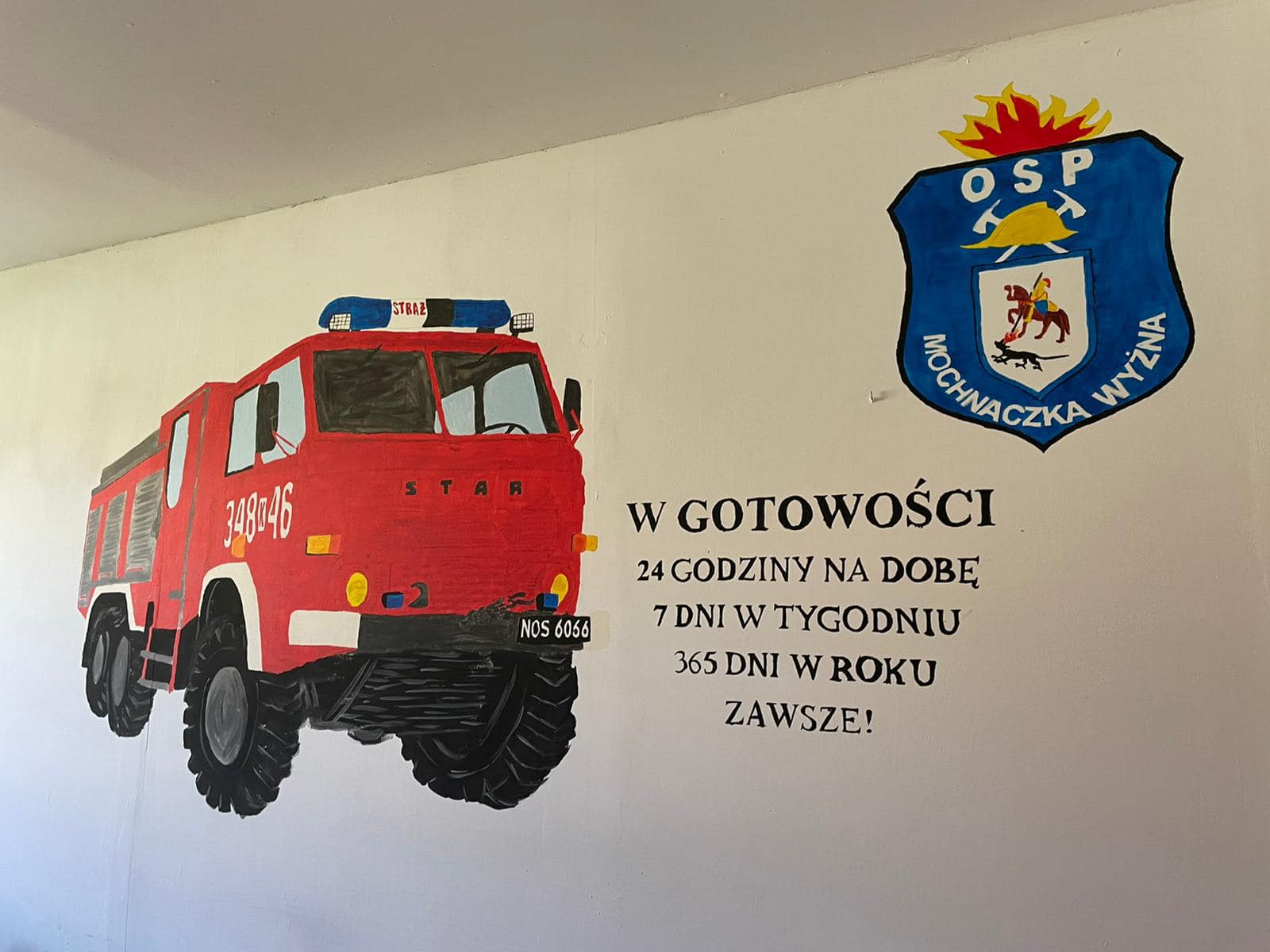 Warsztaty w Ochotniczej Straży Pożarnej